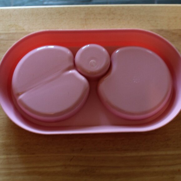 Vintage Childs Plate, Pink - Picture 2 of 2